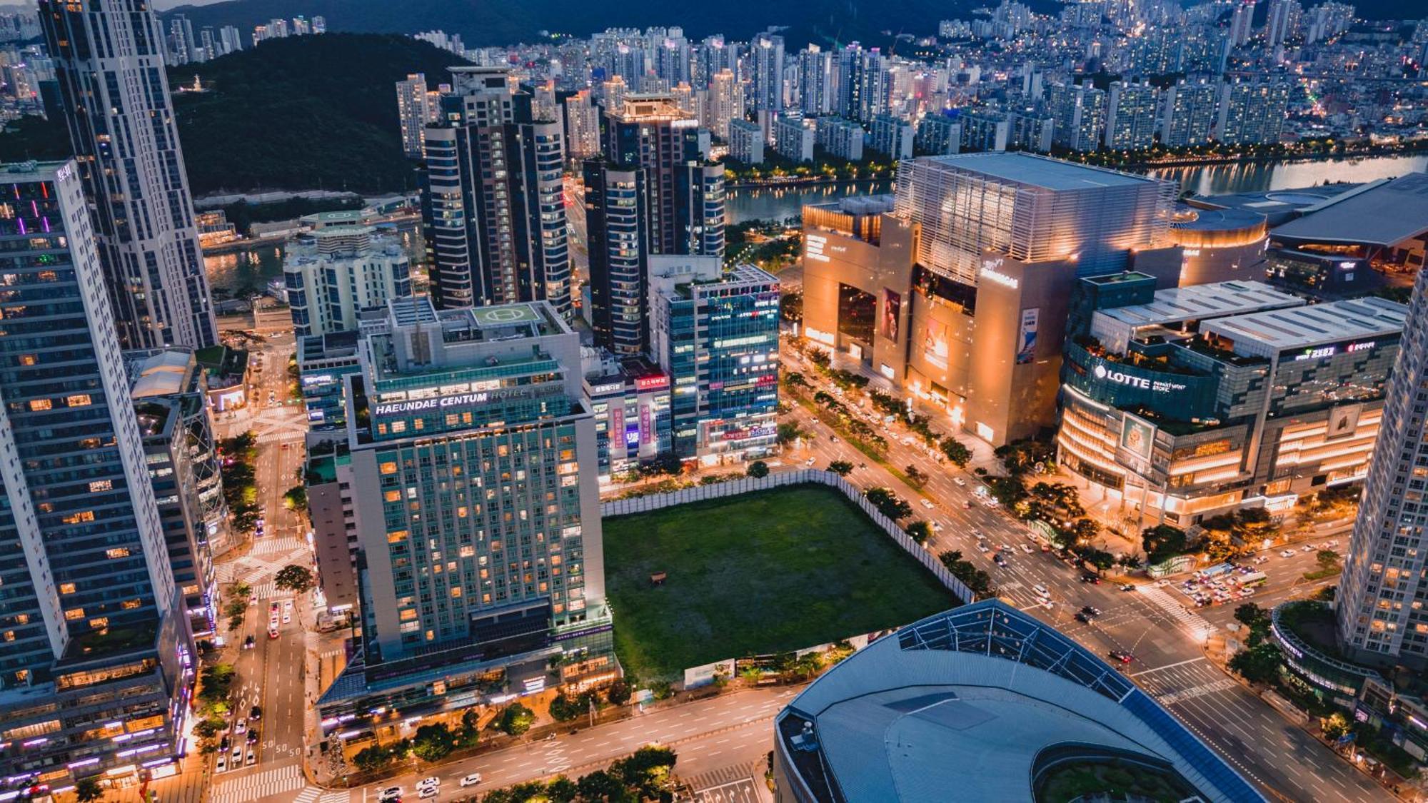 Centum Convention Hotel In Centum 釜山広域市 エクステリア 写真